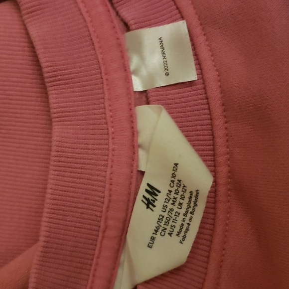 $5 IF YOU PURCHASE 5 OR MORE - H&M pink Nirvana crewneck - Picture 3 of 4